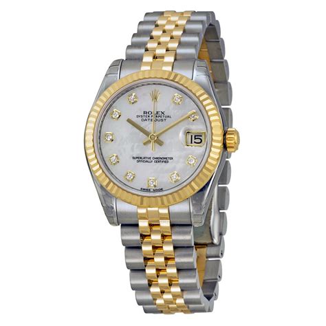 rolex bracelet size 31|rolex datejust 31 yellow gold.